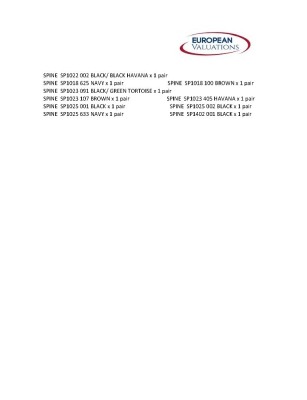 Bundle of Spine optical frames (Quantity: 367) - 4