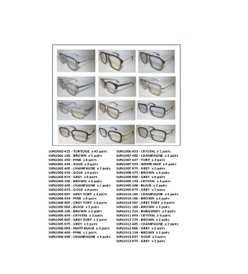 Bundle of Sunday Somewhere optical frames (Quantity: 315) - 3