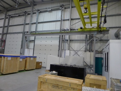 Corfix structures 3 Tonne Crane with 12M Gantry S/N 3394 (A Method Statement and Risk Assessment must be provided, reviewed and approved by the Auctioneer prior to any removal work commencing on this lot) - 8