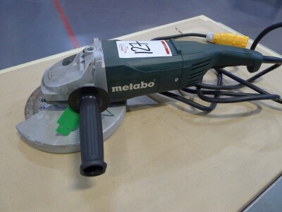 Metabo W2000 9 inch 110 volt angle grinder