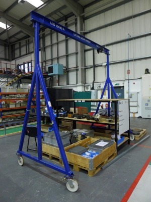 Lifting Gear Direct 100Kg capacity A frame mobile gantry (no hoist)