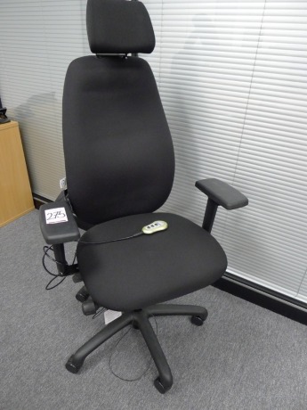 Ergochair Adapt office swivel chair with electric heatpad