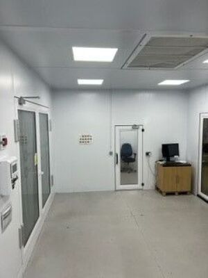 Junair Spraybooth with paint mixing room and gun cleaning machine, laboratory room, masking room and extraction system s/n CD9186011901 (2019) 4 Metre x 2.5 Metre x 2.43 Metre, A Method Statement and Risk Assessment must be provided, reviewed and approved - 6