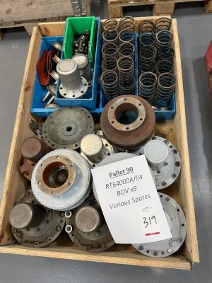 9 blow off valves and various spares OEM part number:RT5400A/04