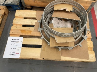 2 retaining rings &carrier ring