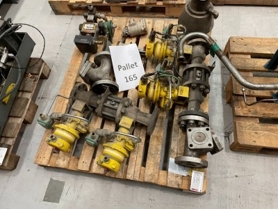 Gas 'Y' Strainer & 2 Gas block valves