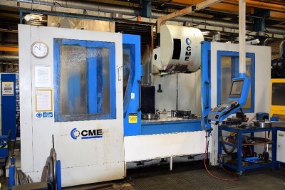 CME FS1, 3-axis CNC Vertical milling machine with Heidenhain controls, Hilma Eouroline machine vice, workbench and a quantity of tooling S/N 392 (2007) (A Method Statement and Risk Assessment must be provided, reviewed and approved by the Auctioneer prior