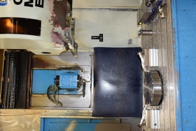 CME FS1, 3-axis CNC Vertical milling machine with Heidenhain controls, Hilma Eouroline machine vice, workbench and a quantity of tooling S/N 392 (2007) (A Method Statement and Risk Assessment must be provided, reviewed and approved by the Auctioneer prior - 2