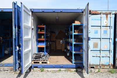 20ft welded steel shipping container with internal Lighting (contents not included) (Yard) - 2