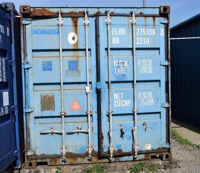 Yangzhou Tongyun welded steel 20ft shipping container with internal Lighting (contents not included) (Yard)