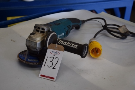 Makita GA5021, 110 volt angle grinder (Quality clinic)
