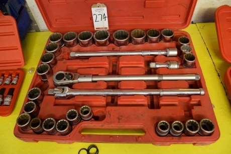 Kennedy heavy duty socket set (Test/ Maintainance)