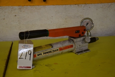 Powerteam P19 hydraulic hand pump (Test/ Maintainance)