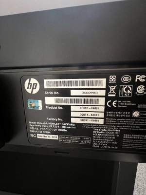 Large scale HP Printer CQ891-64001 () - 2