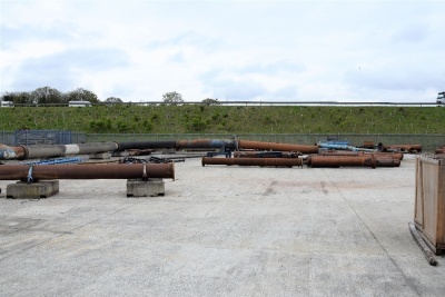 Various diameter and pipe schedule pipe spools and bends (Yard ) - 2