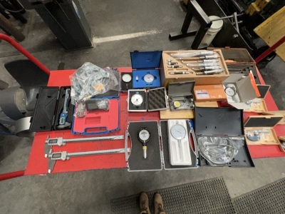 Quantity of measuring and calibration equipment including Micrometers, Vernier Height gauges and DTI gauges (Bay 3) - 5