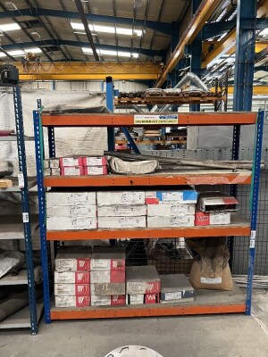 Large quantity of WB welding wire as lotted on 3 racks (Bay3) - 2