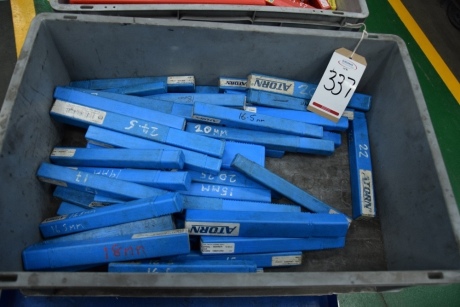 Large quantity of Atorn taper shank drills, taps etc (Quality clinic)