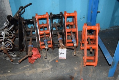 6 3 Tonne beam clamps (Containers)