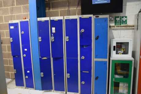 7 Assorted Personal locker units (Coridoor)