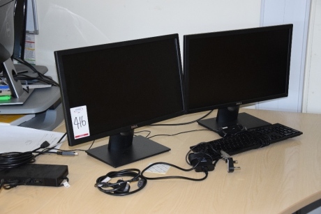 5 Dell 22inch flat panel monitors (Ground floor office)