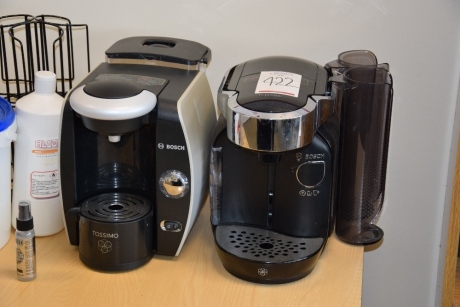 2 Bosch Tassimo coffee machines (Offices first floor meetings room)