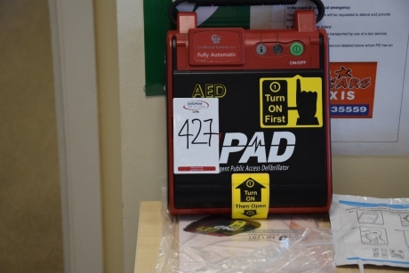CU Medical systems IPAD Portable defibrillator (Offices first floor meetings room)