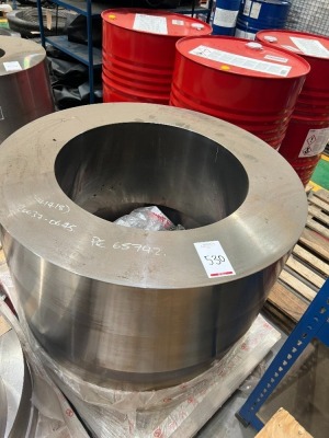 2 26" CL900 Hub Forging ASTM A694 F60 Finish M/C Size: OD 880mm x ID 560mm x 360mm Thk, NACE MR-01-75 & Certs EN 10204 3.1