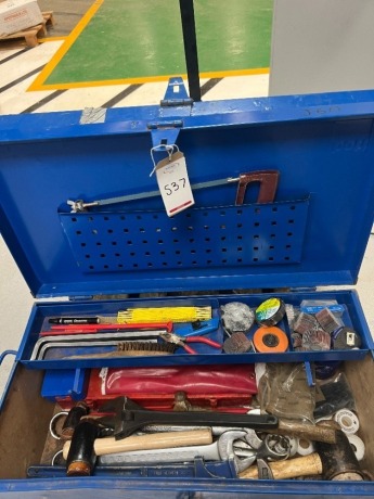 Site tool box including contents