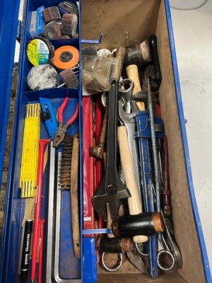 Site tool box including contents - 2