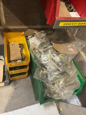 Assortment of various size bonded seals - 7