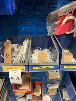 Assortment of anti extrusion rings, connectors, washers and removal tools - 2
