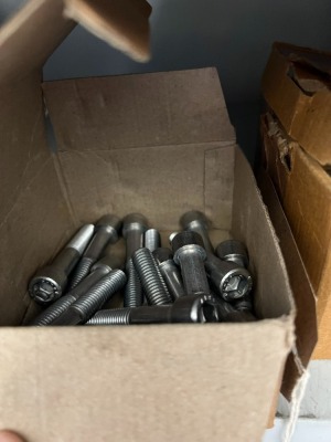 Various size A4 316 bolts and cap heads including locker - 6