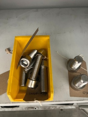 Various size A4 316 bolts and cap heads including locker - 7