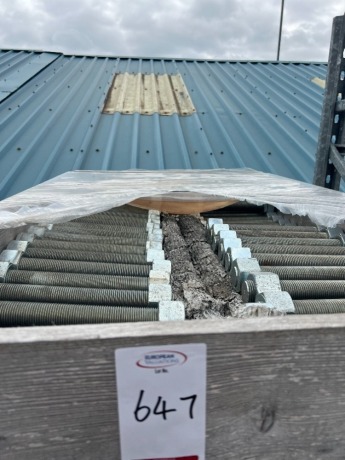 Pallet of heavy duty steel nuts and bolts