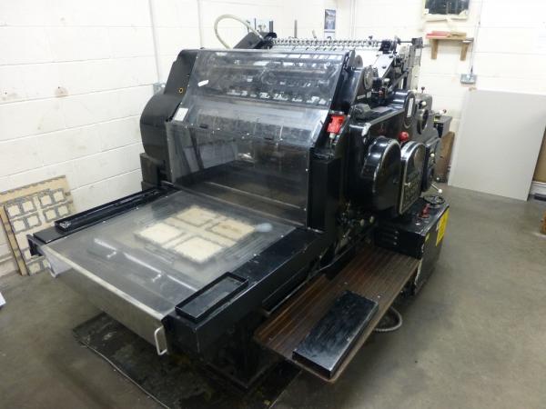 Heidleberg SBG 56cm x 77cm cutting & creasing cylinder s/n 26025 (A Method Statement and Risk Assessment must be reviewed and approved by the Auctioneer prior to any removal work commencing on this lot.)