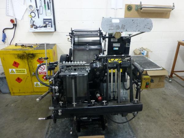 Heidleberg T 10in x 15in cutting & creasing platen