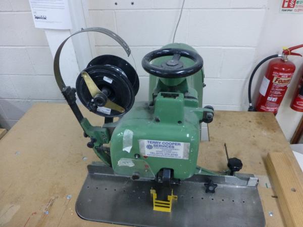 Brehmer P703/1T wire stitcher, s/n 2100 (1998)