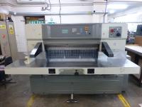 Premier CCM 115 M5 guillotine s/n 129056 (2013) (A Method Statement and Risk Assessment must be reviewed and approved by the Auctioneer prior to any removal work commencing on this lot.)
