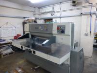 Premier CCM 115 M5 guillotine s/n 129056 (2013) (A Method Statement and Risk Assessment must be reviewed and approved by the Auctioneer prior to any removal work commencing on this lot.) - 2