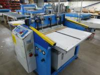 Polytex ZS 102 down stroking cutter, s/n 202 (1997) with Smartscan light guards, delivery table and 1000 mm maximum cutting width