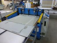 Polytex ZS 102 down stroking cutter, s/n 202 (1997) with Smartscan light guards, delivery table and 1000 mm maximum cutting width - 2