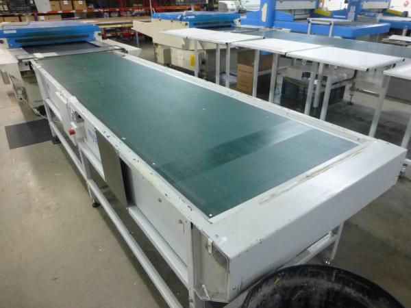 Mytek 3500 mm x 850 mm powered PU belt conveyor