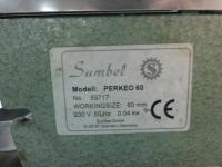 Sumbel PERKEO 60 edge gluer s/n 59717, work size 60 mm, 240 V - 2