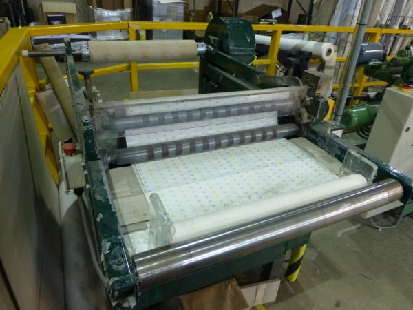 W-RW Wallpaper back roller s/n 20111, roller width 605 mm