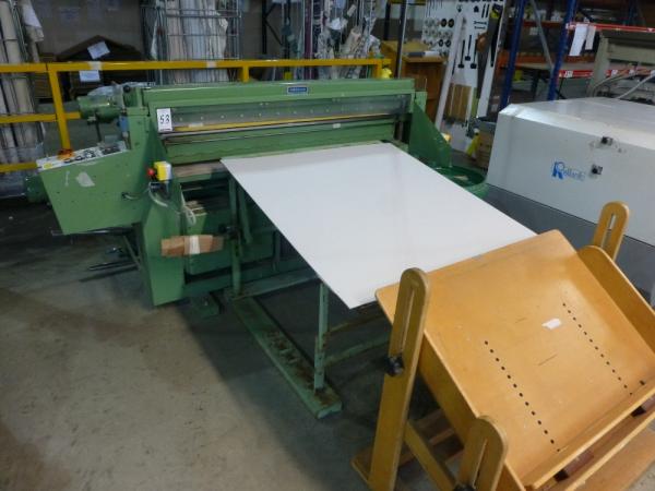 Merkle slitter s/n 264, maximum width 1460 mm
