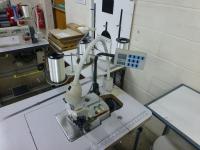 Siruba 514M2-24 overlocker with Elka variostop motor and Elka V722 control unit - 2