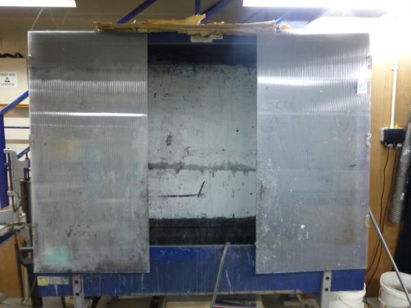 Manta 1950 mm x 590 mm x 1180 mm screen print frame washdown unit