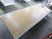 5130 mm x 1880 mm x 840 mm steel framed layup table - 2
