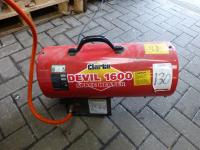 Clarke Devil 1600 propane space heater